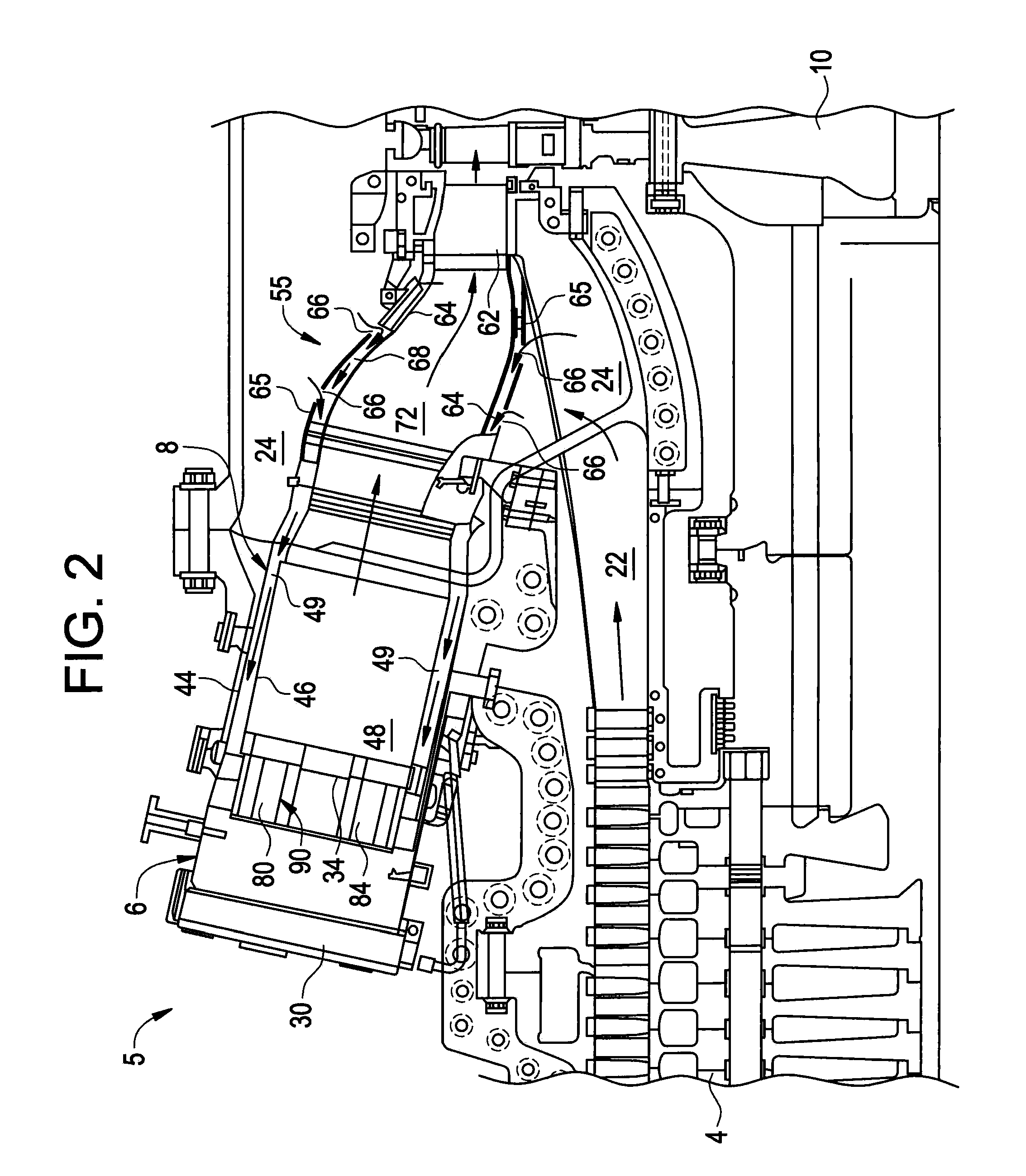 System and method for suppressing combustion instability in a turbomachine