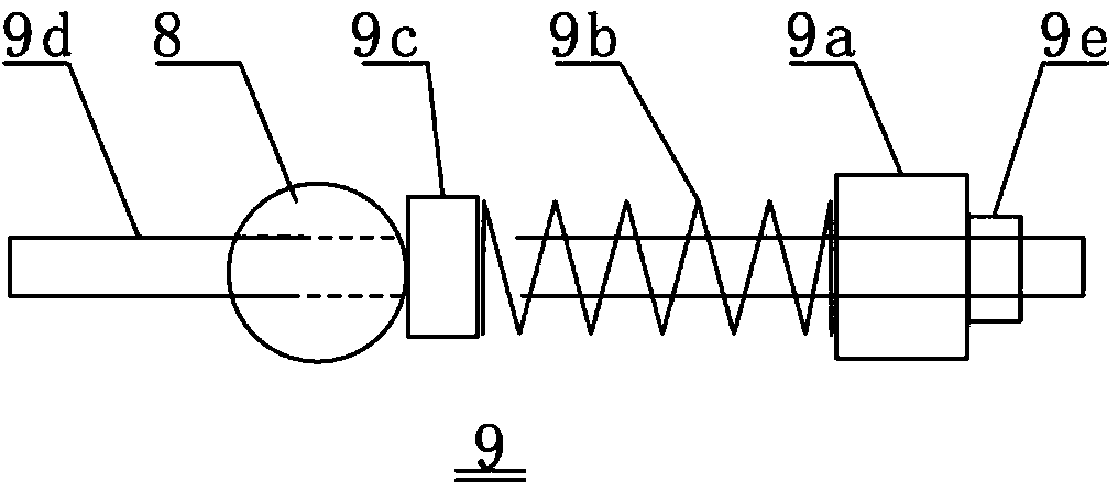 Drum type leather gluing machine and production process thereof