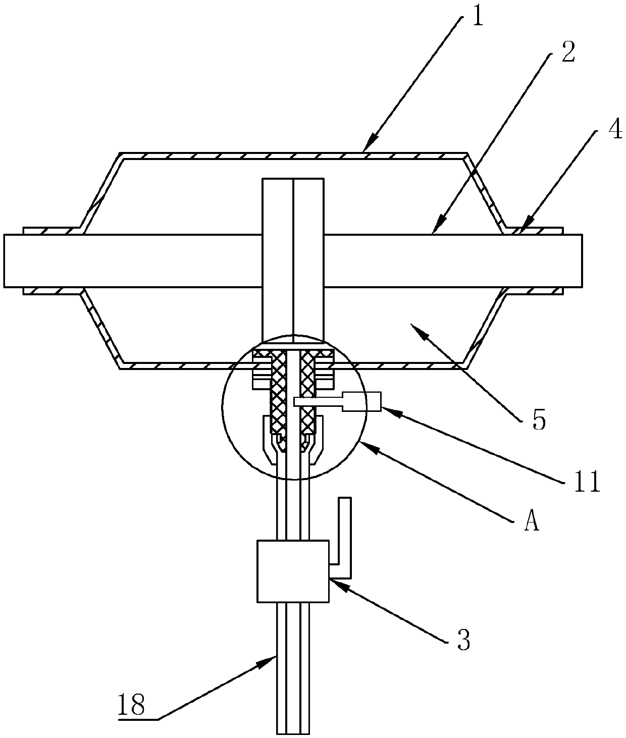 Pipeline leakage detection device