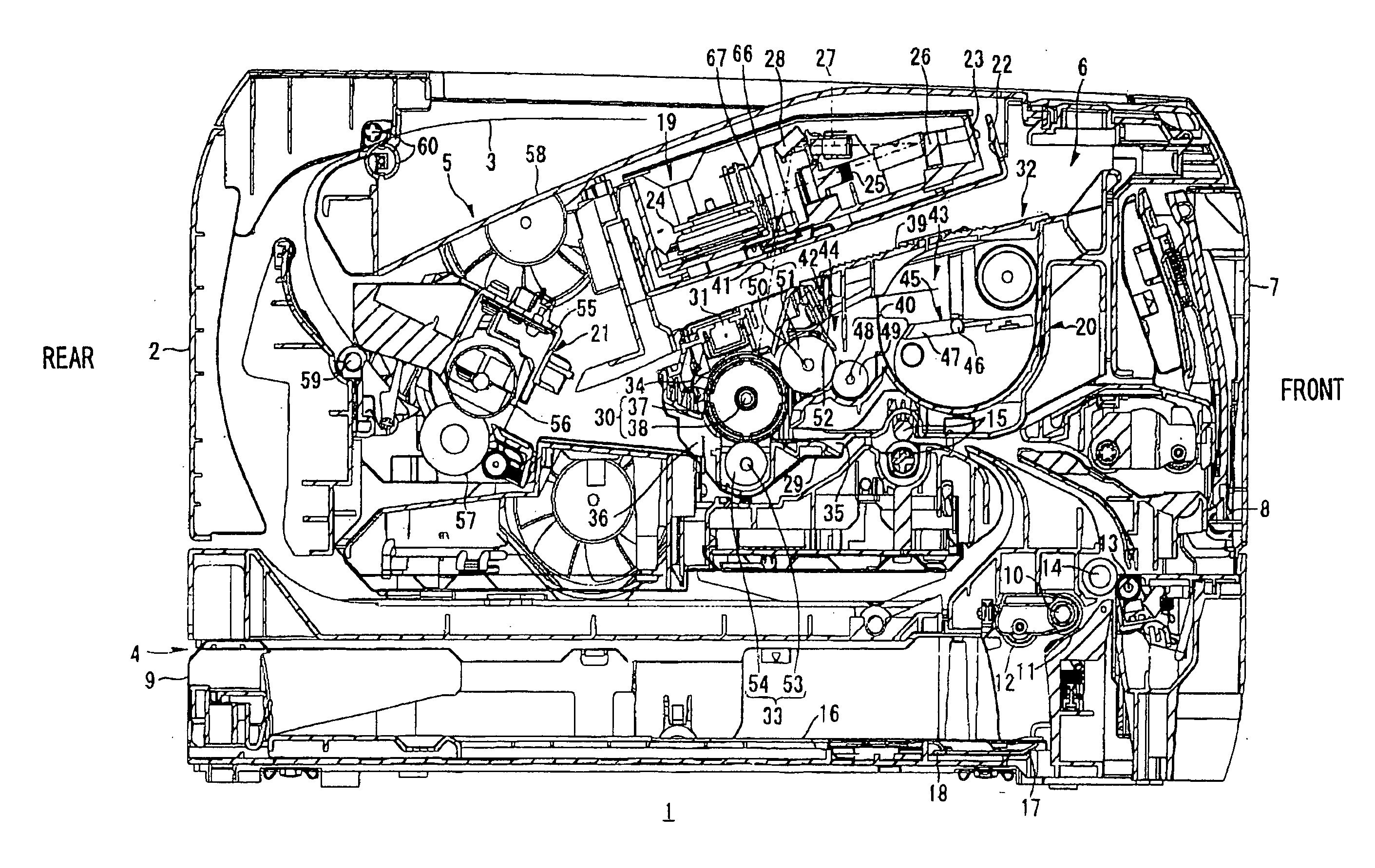 Optical scanner and image-forming device