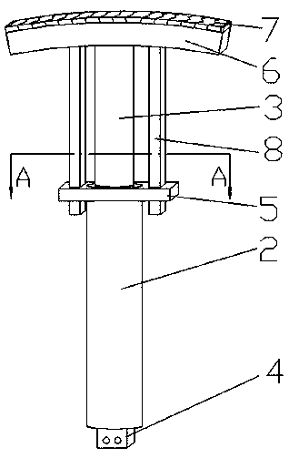 Stair climbing wheel with staggered double-rim structure