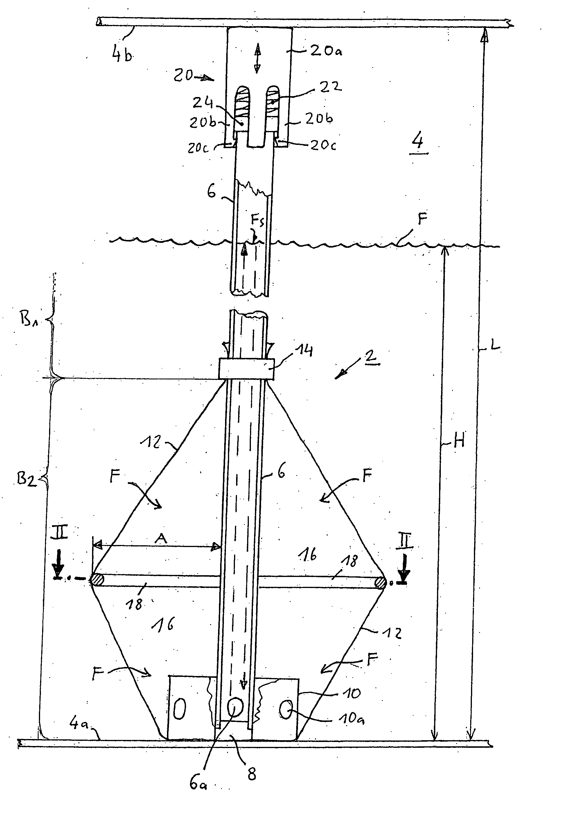 Tank system with fuel level gauge