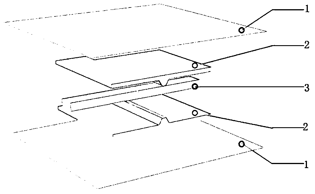 Method for manufacturing and testing ideal cracks of metal material