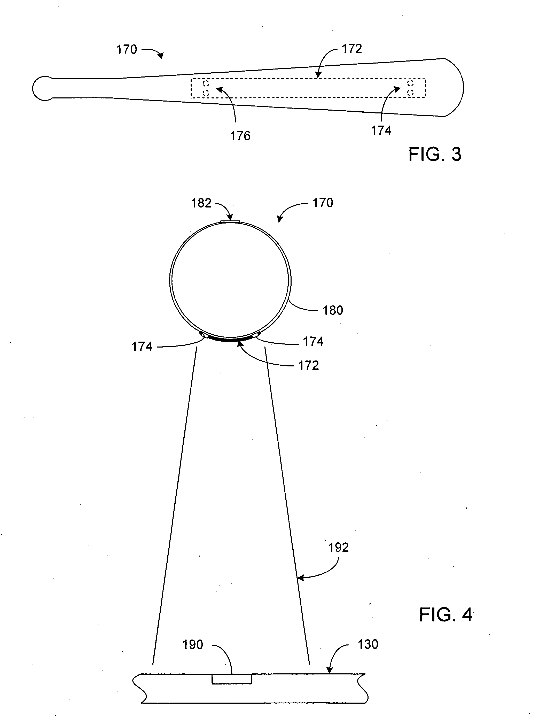 Baseball simulation device