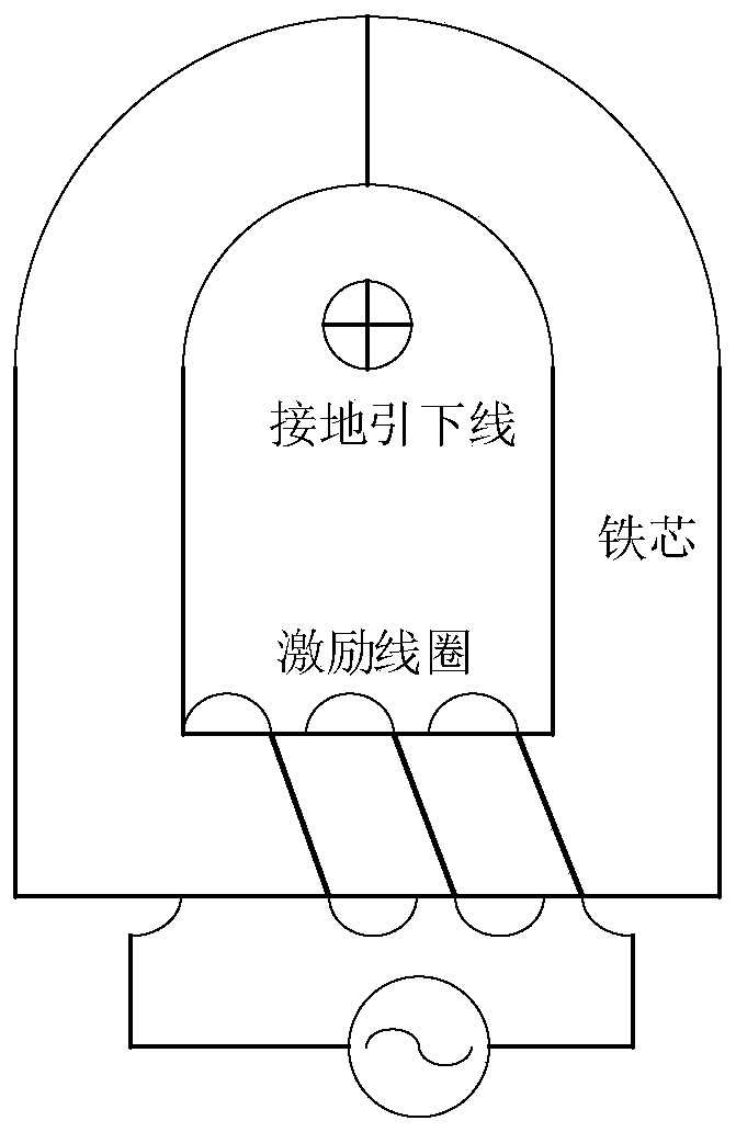 Tower grounding resistance measuring method based on ground surface voltage