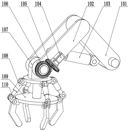 Pinecone picking robot