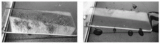 Transparent super-hydrophobic coating material and method for preparing transparent super-hydrophobic coating by transparent super-hydrophobic coating material