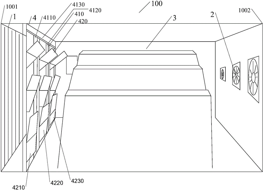 Chicken house and method for ensuring uniform temperature of chicken house in summer