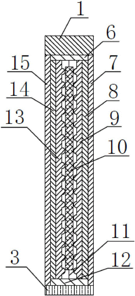 Sound-and-fire proof door leaf structure