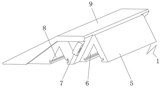 A road bridge structure for protecting shallow buried pipelines in building municipal road engineering and its application method