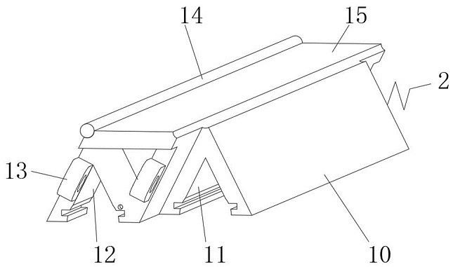 A road bridge structure for protecting shallow buried pipelines in building municipal road engineering and its application method