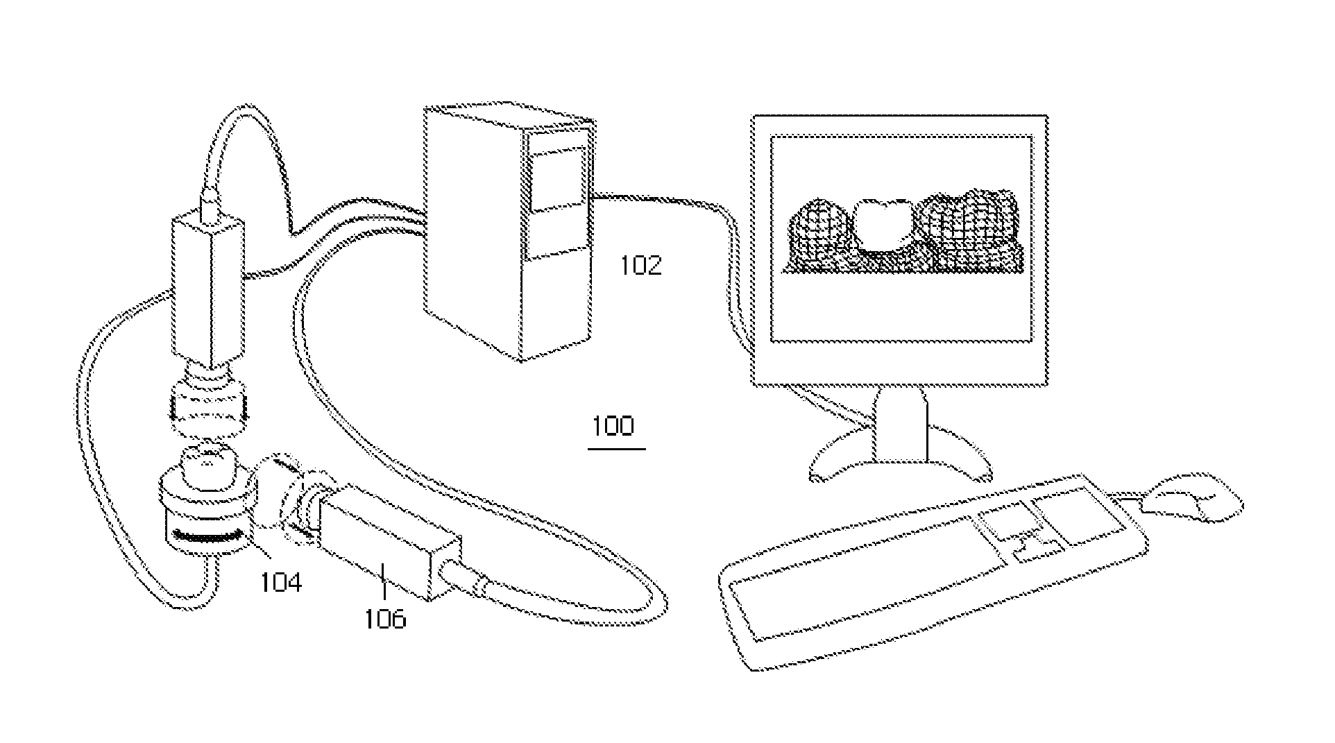 Augmented reality system for a dental laboratory