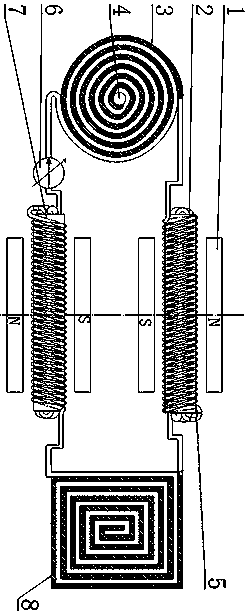 Magnetic refrigeration cooling device and control system