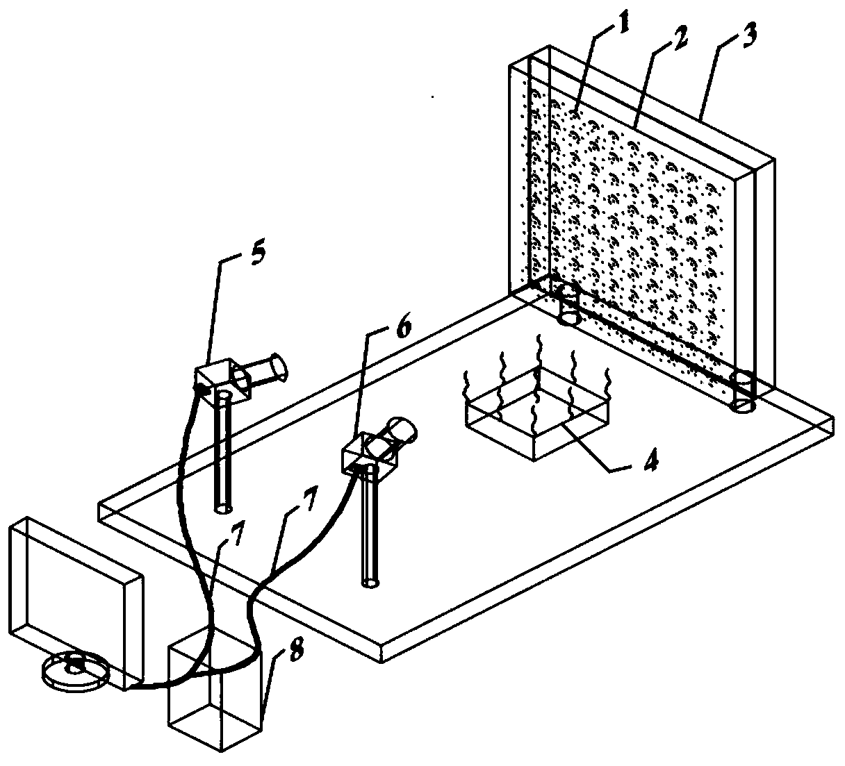 A Method for Correcting the Influence of Thermal Air Flow on the Measurement Accuracy of Digital Image Correlation