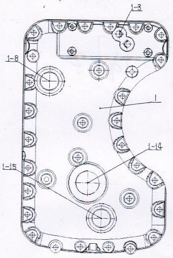 Rear cover for enhancing braking performance of hydraulic retarder