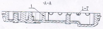 Rear cover for enhancing braking performance of hydraulic retarder