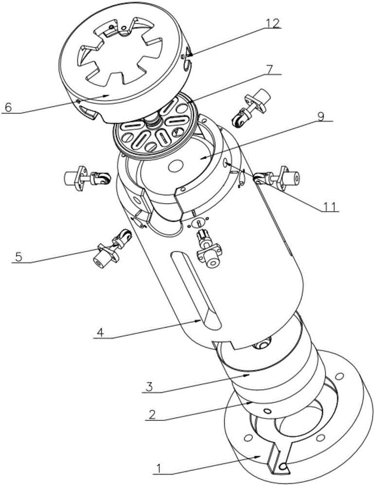 Current collecting piece welding device, lower current collecting piece welding device and fixture of lower current collecting piece welding device