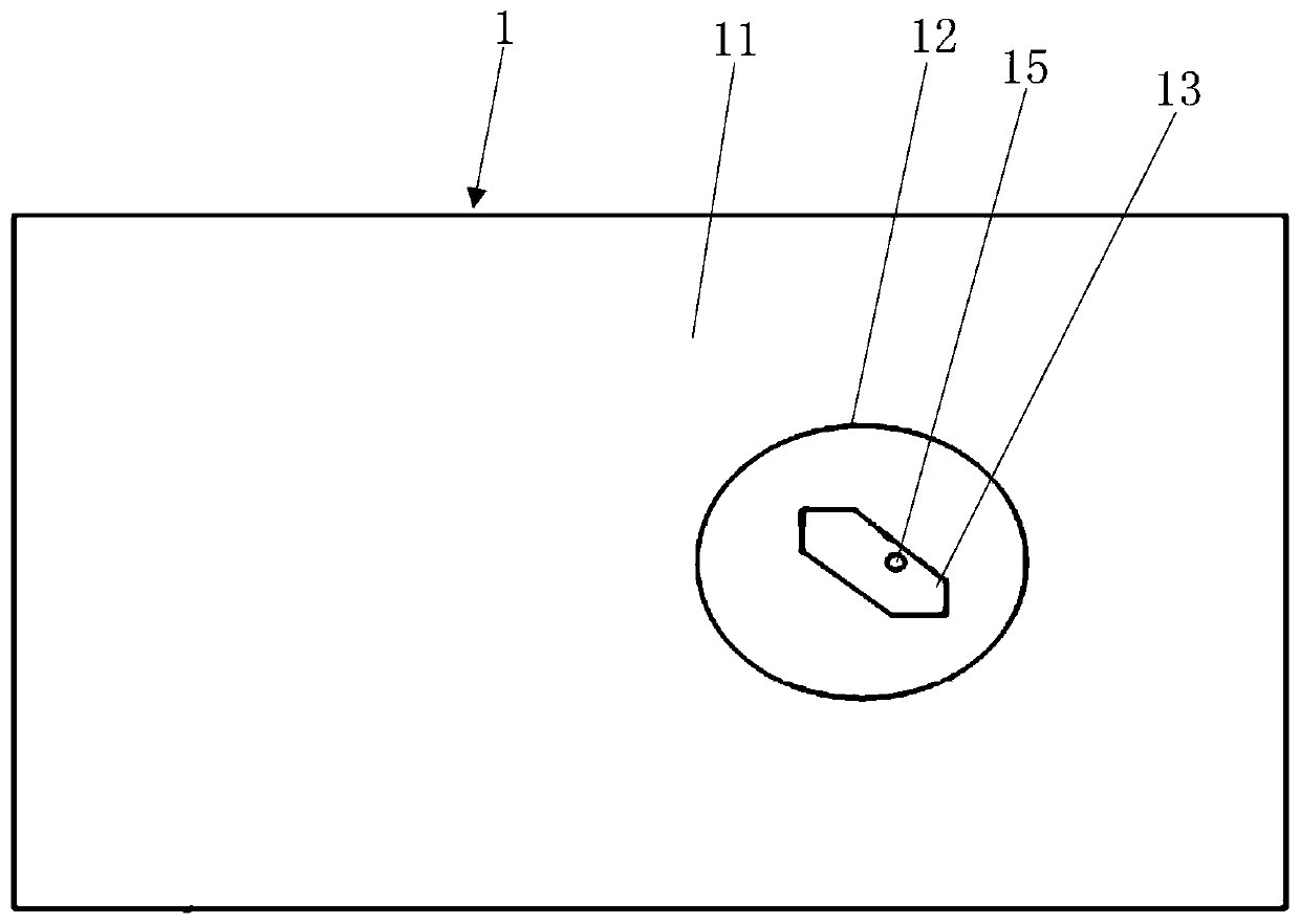 Integrated substrate gap waveguide via hole cluster feed antenna