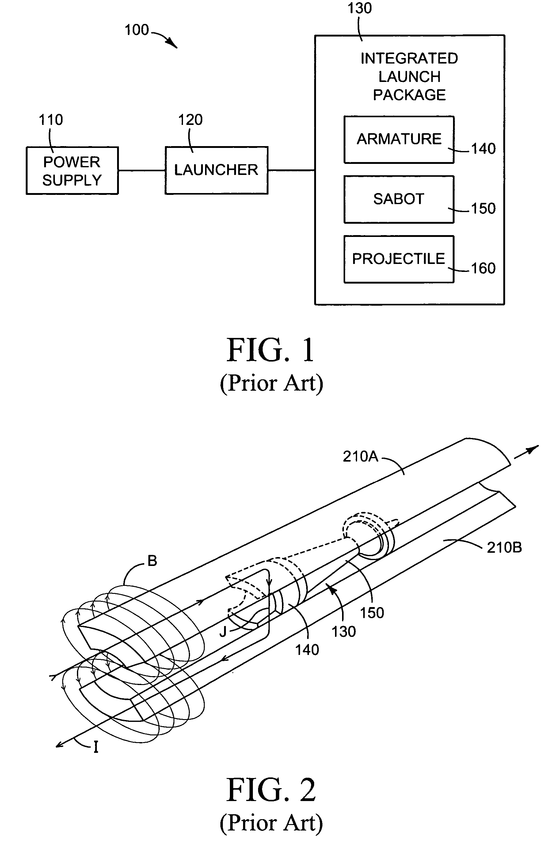 Electromagnetic railgun projectile