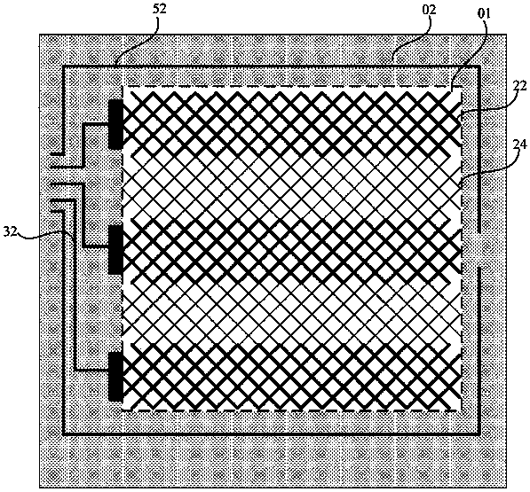 A substrate, a display device and its driving method, and a touch display system