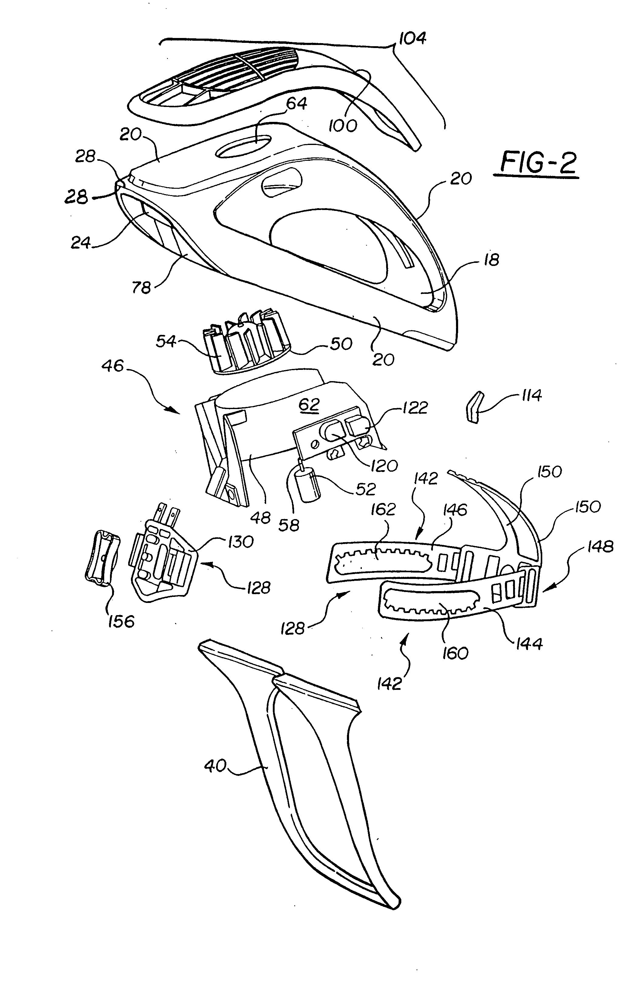 Air filtration system including a helmet assembly