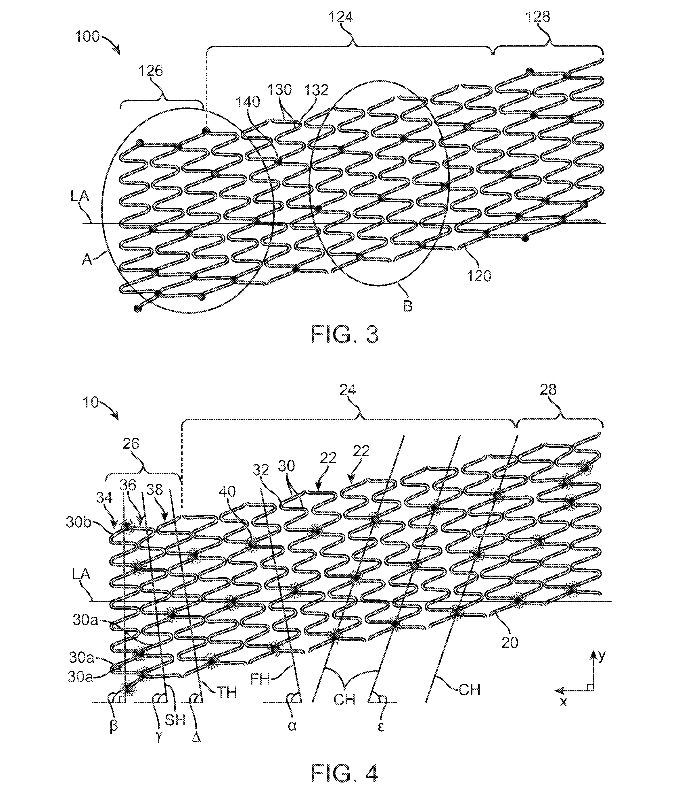 Stent With Constant Stiffness Along the Length of the Stent