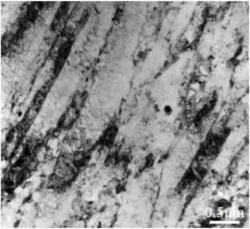 A process method for improving high temperature creep performance of 403nb heat-resistant blade steel