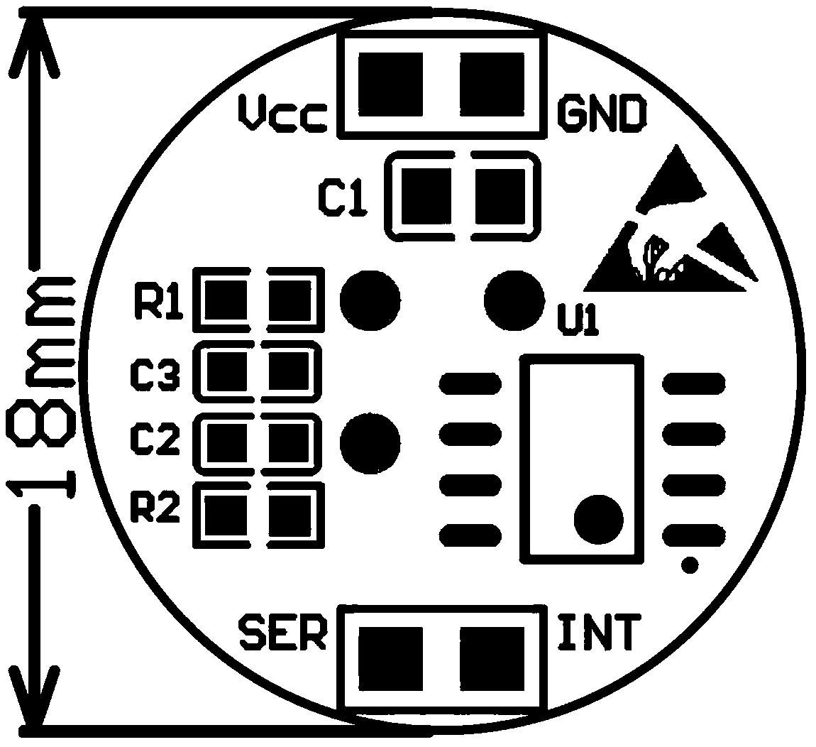 Infrared induction night light and control method thereof