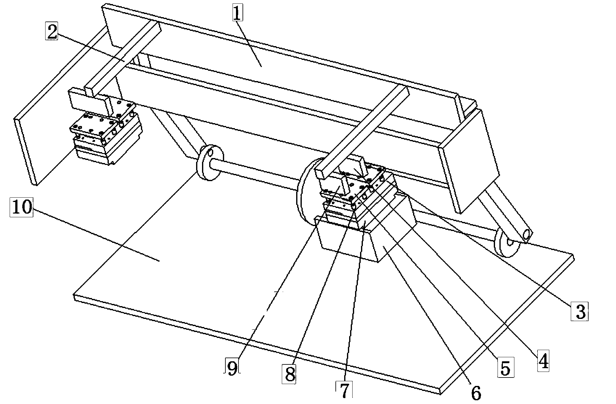 Air flue plate processing device and method