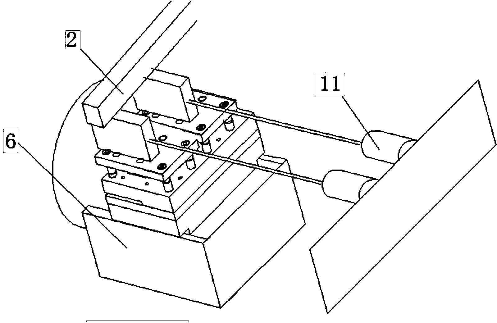 Air flue plate processing device and method