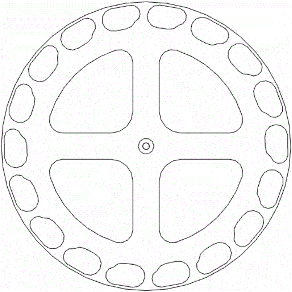 Coin sorting counting device