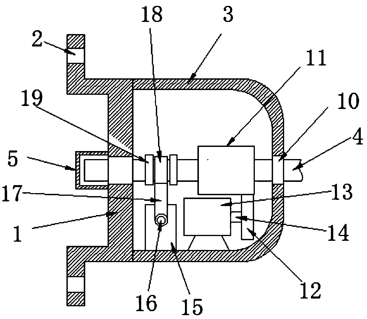 Wall-mounted LED lamp convenient to adjust and disassemble