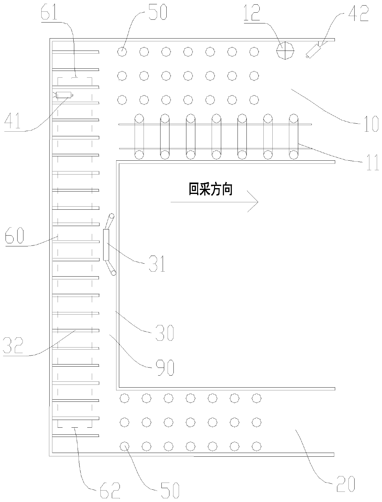 Monitoring and early warning method, device and system for advanced support and super back column in fully mechanized mining face