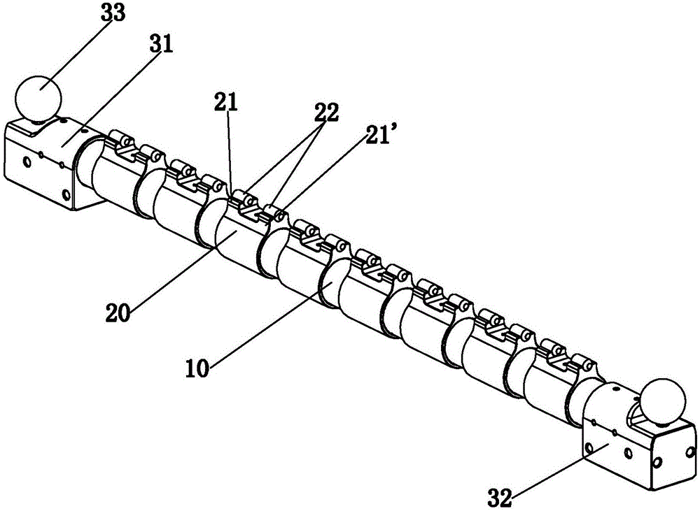 High-stability step gauge and preparation method thereof