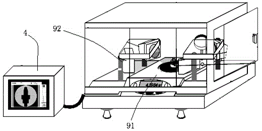 Method and system for measuring geometric density of nuclear fuel pellet