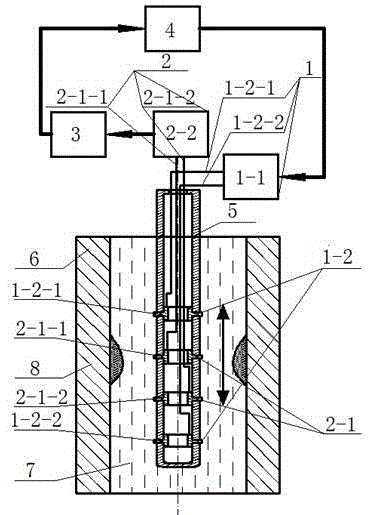 Liquid conveying pipeline leakage and sewage blocking detection method based on frequency domain