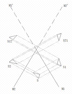 Gravel geometric feature acquisition system and acquisition method