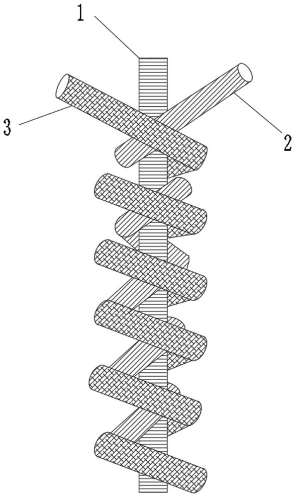 High-cutting-resistance copolymerized spandex wrap yarn and preparation method thereof