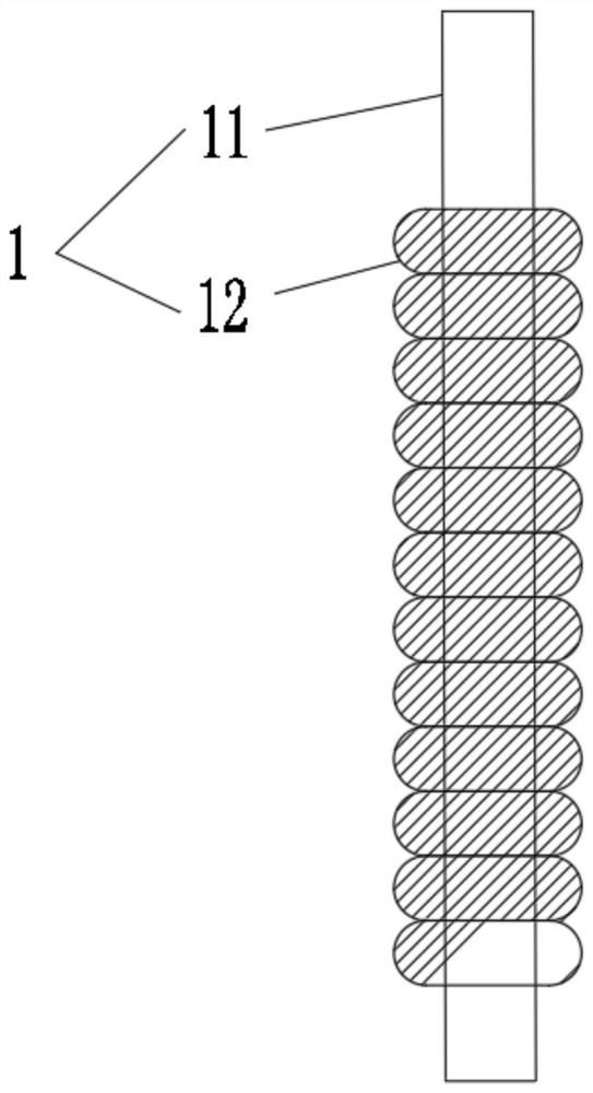 High-cutting-resistance copolymerized spandex wrap yarn and preparation method thereof