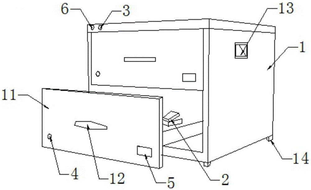 Charging disinfector with safety protection function