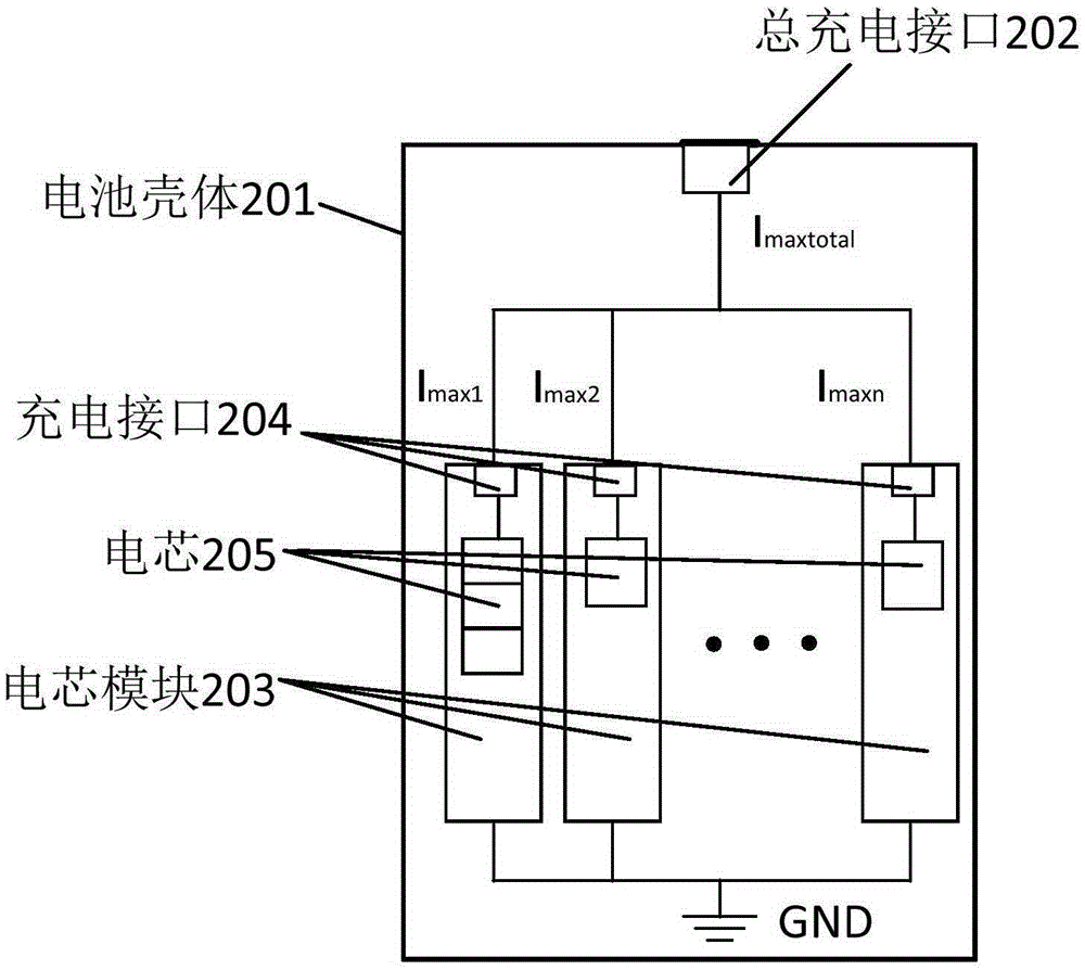 Battery, charging device, and electronic device