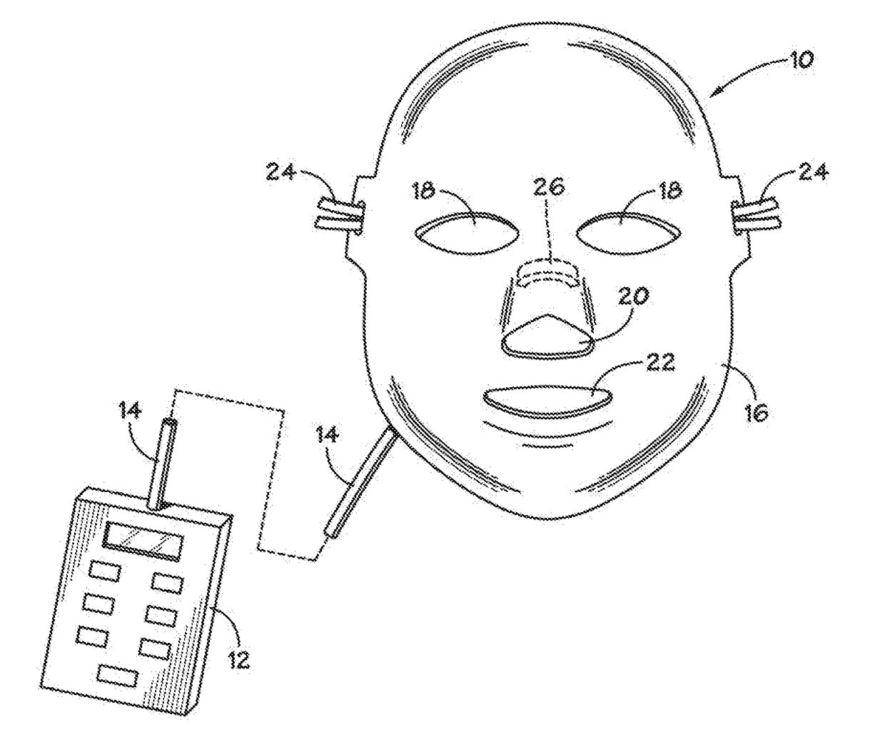 Phototherapy Mask With Quantum Dot Phosphors