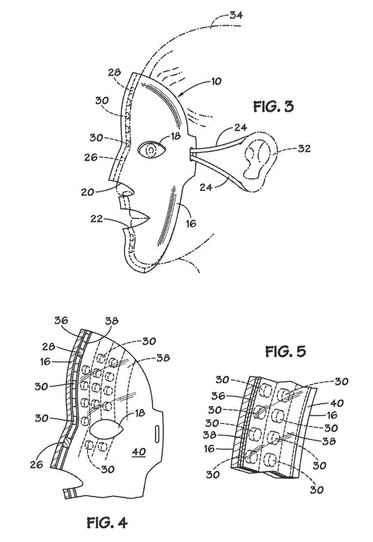 Phototherapy Mask With Quantum Dot Phosphors