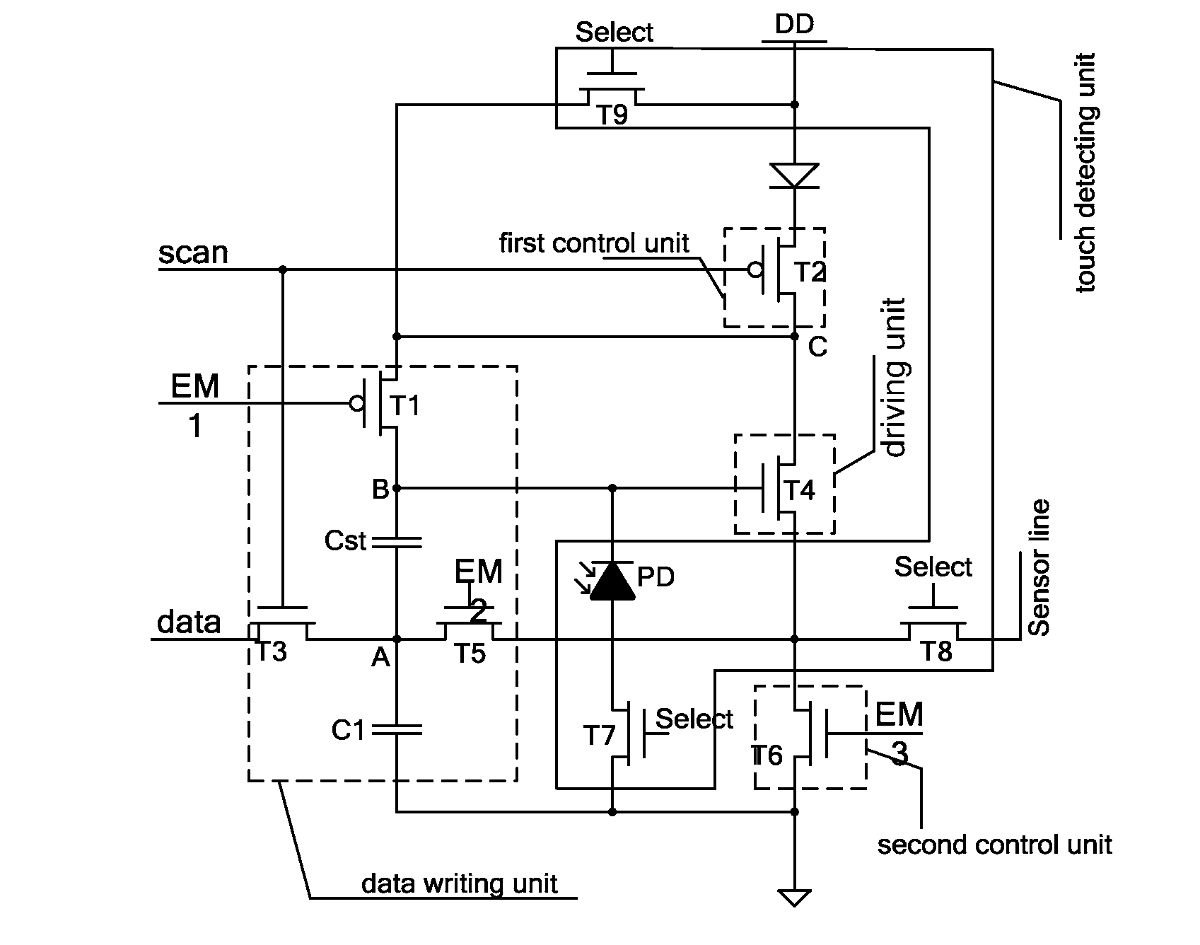 Organic light-emitting diode pixel circuit, driving method thereof, and display device