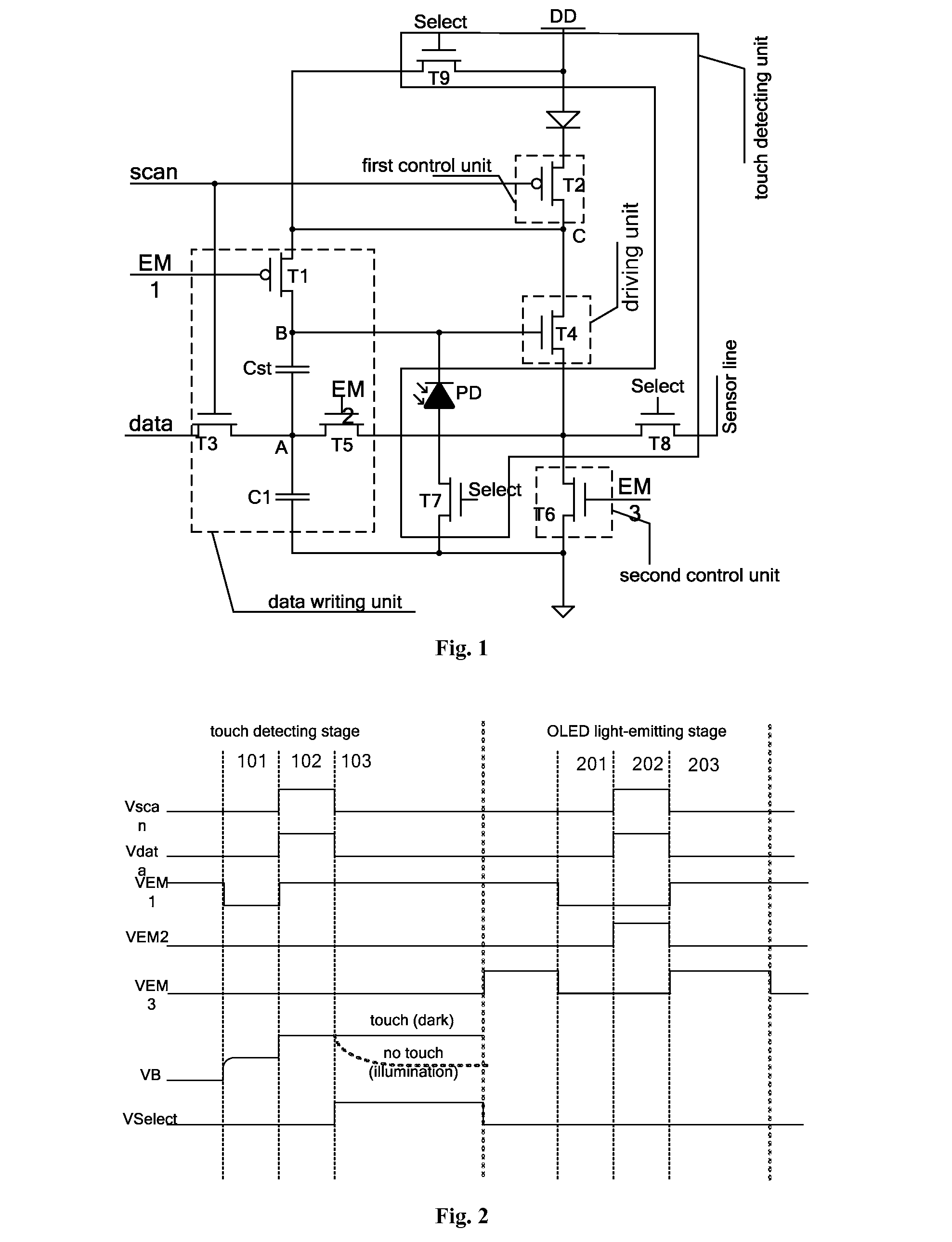 Organic light-emitting diode pixel circuit, driving method thereof, and display device