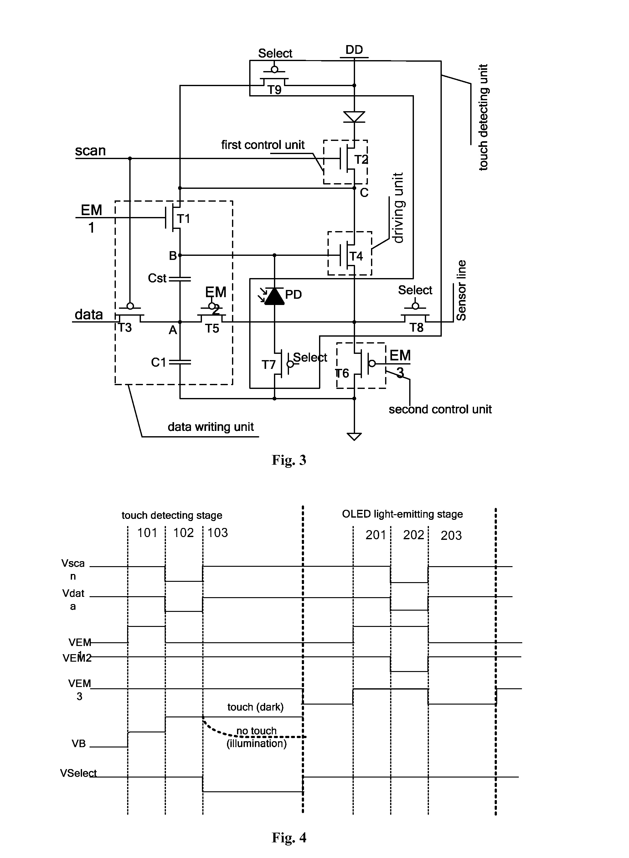 Organic light-emitting diode pixel circuit, driving method thereof, and display device