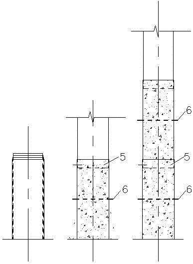 Construction Method of Prefabricated Rising Column and Raising Beam Composite Frame Structure