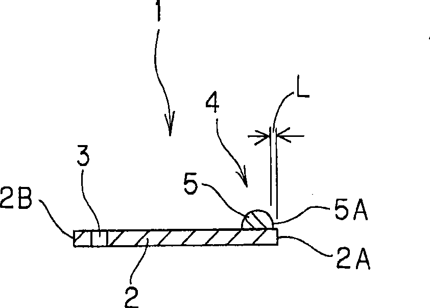 Developing blade and its manufacturing method