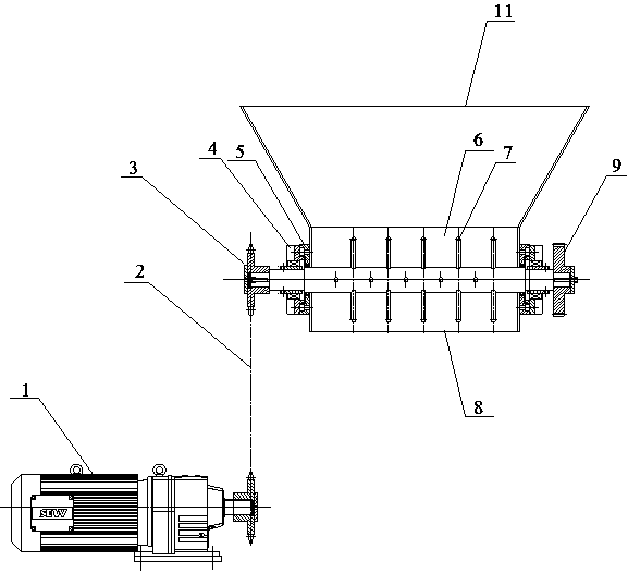 Reconstituted tobacco feeding and impurity-removing device for removing soft-stick-type miscellanies