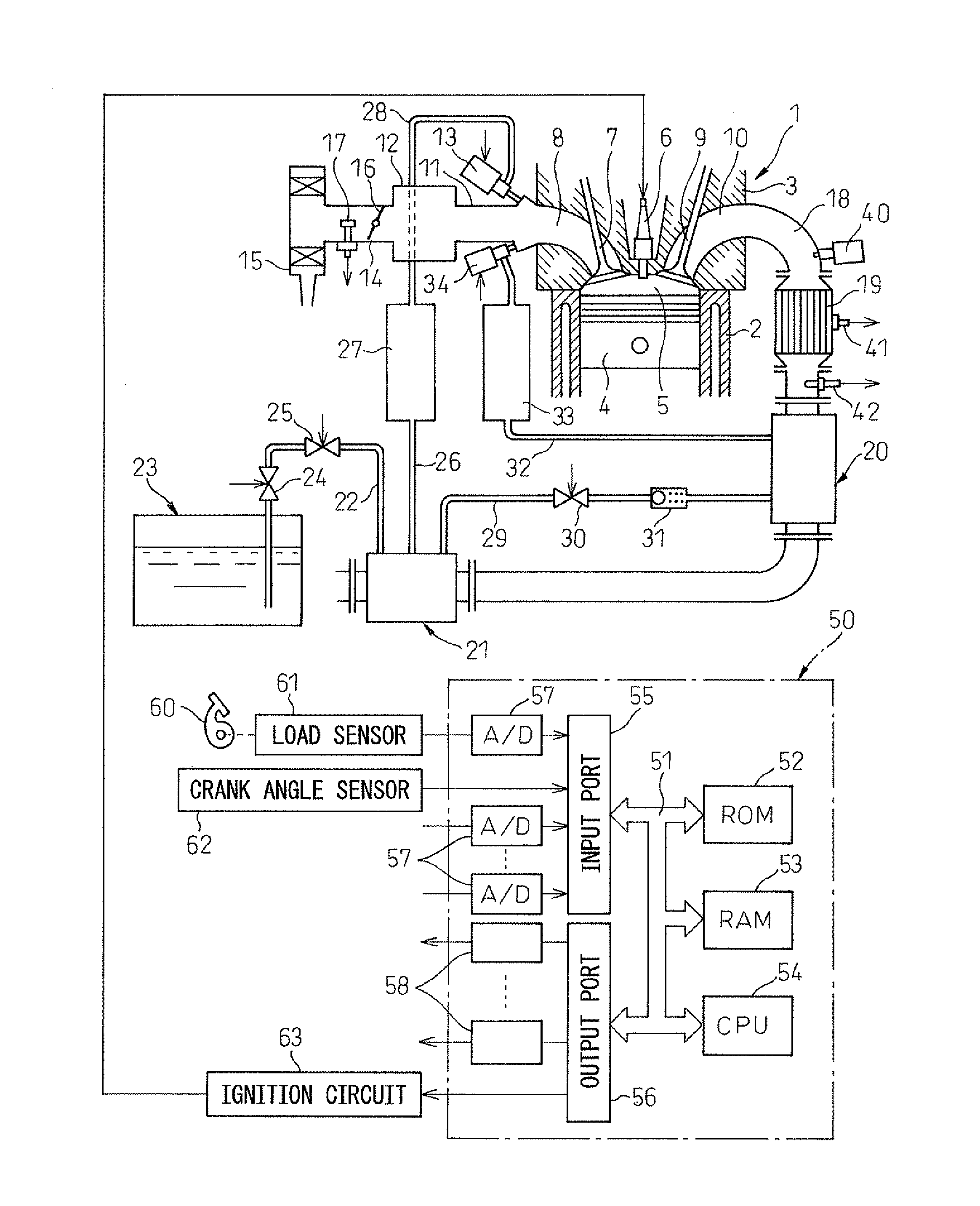 Control system of internal combustion engine